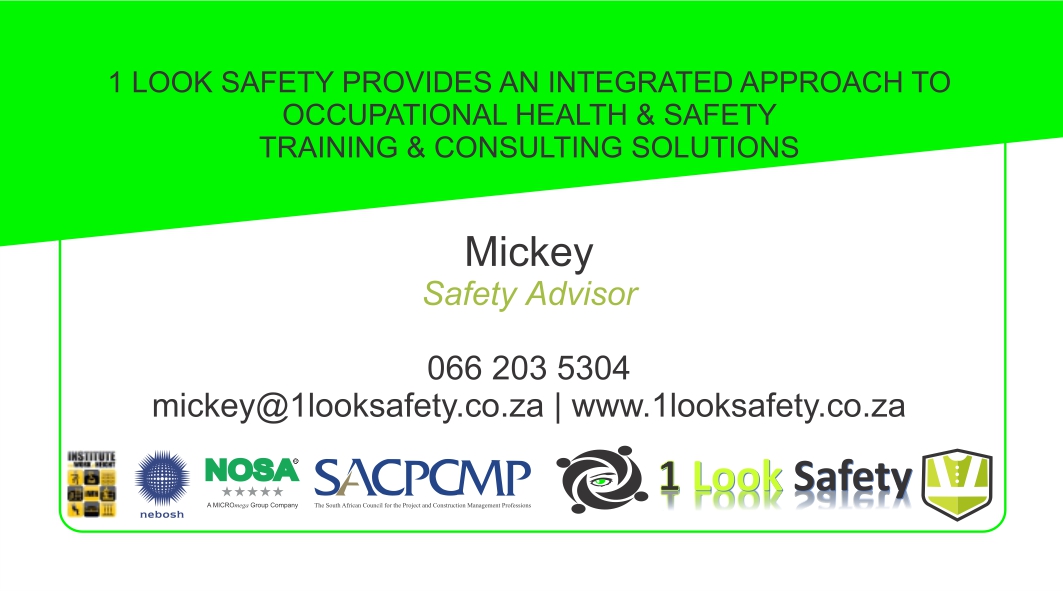 1 Look Safety Training